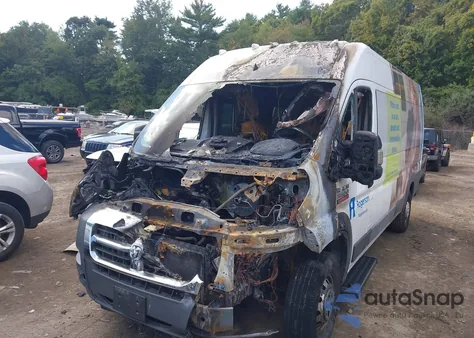 2016 Ram Promaster 3500 High Roof z USA, uszkodzony, nr VIN 3C6URVUG0GE124175